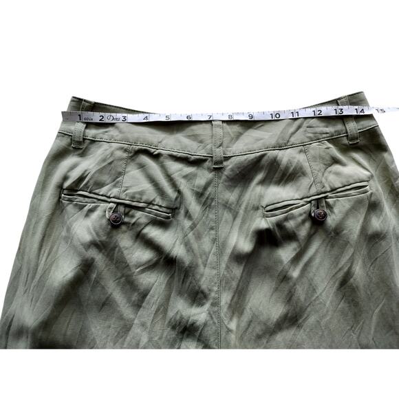 Madewell Women's Forgotten Landscape The Harlow Wide-Leg Pants Full-Length Sz 6 - Picture 11 of 14